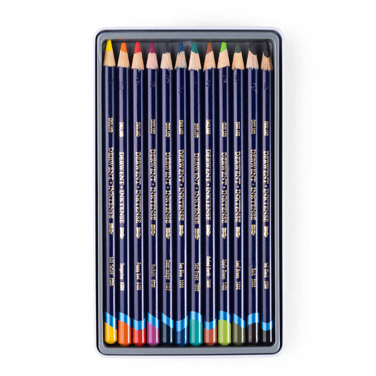 Lápices acuarelables Inktense x12