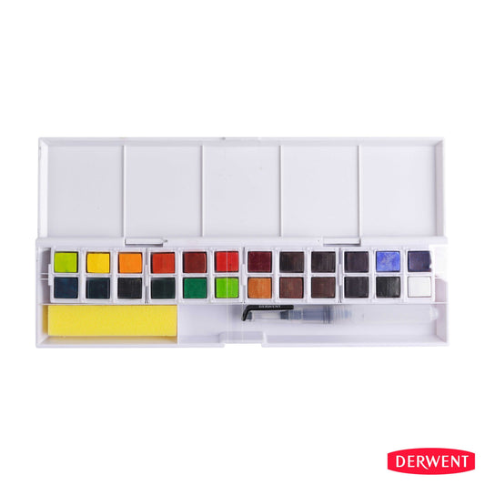 ACUARELAS DE TINTA ‘INKTENSE’ de DERWENT x24 – Colores Brillantes