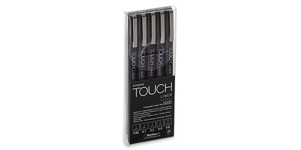 RAPIDOGRAFOS DESECHABLES TOUCH X 5 NEGROS